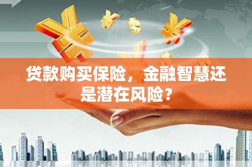 梅州贷款购买保险，金融智慧还是潜在风险？