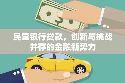梅州民营银行贷款，创新与挑战并存的金融新势力