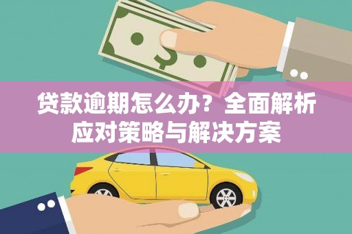 梅州贷款逾期怎么办？全面解析应对策略与解决方案
