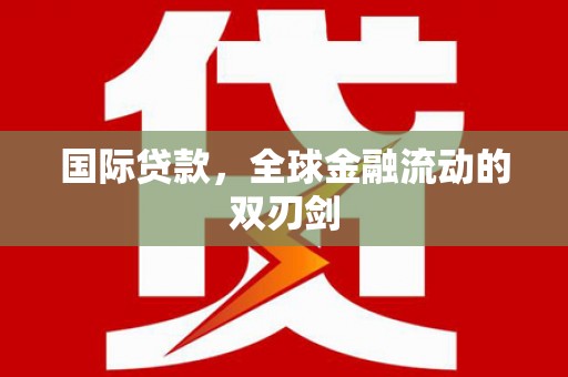 梅州国际贷款，全球金融流动的双刃剑