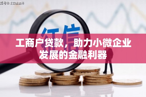 梅州工商户贷款，助力小微企业发展的金融利器