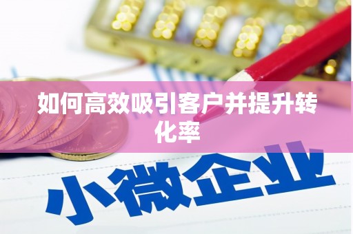 梅州如何高效吸引客户并提升转化率
