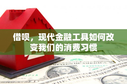 梅州借呗，现代金融工具如何改变我们的消费习惯