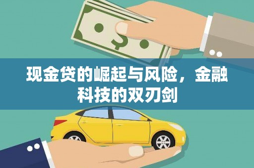 梅州现金贷的崛起与风险，金融科技的双刃剑