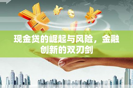 梅州现金贷的崛起与风险，金融创新的双刃剑