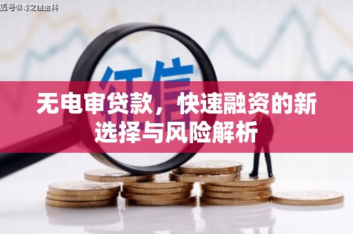梅州无电审贷款，快速融资的新选择与风险解析