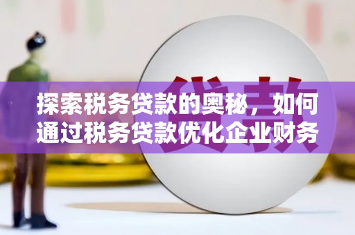 梅州探索税务贷款的奥秘，如何通过税务贷款优化企业财务