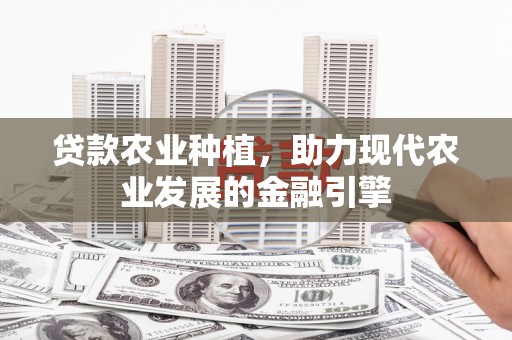 梅州贷款农业种植，助力现代农业发展的金融引擎