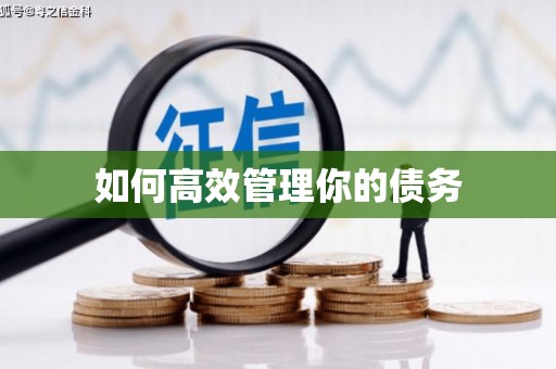 梅州如何高效管理你的债务